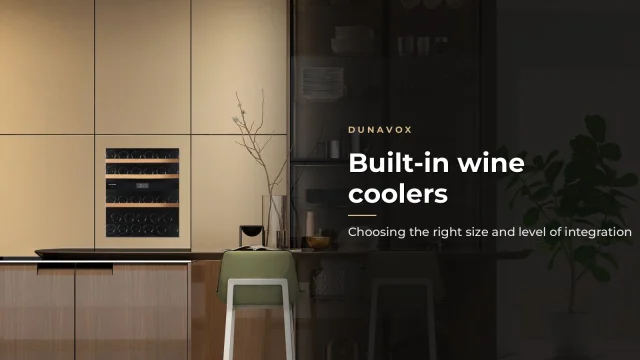 Built-In Wine Coolers: How to Choose the Right Size and Level of Integration